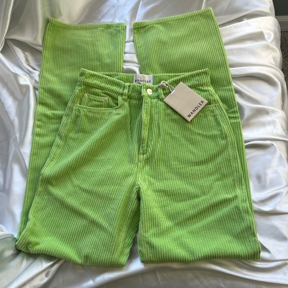 Wandler Rose ribbed straight-leg trousers - Picture 6 of 8